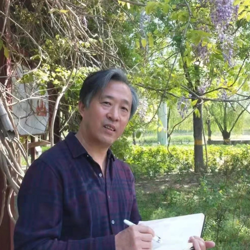 【DKZ藏品/吴景砚/梅开五福/不带框/字画】