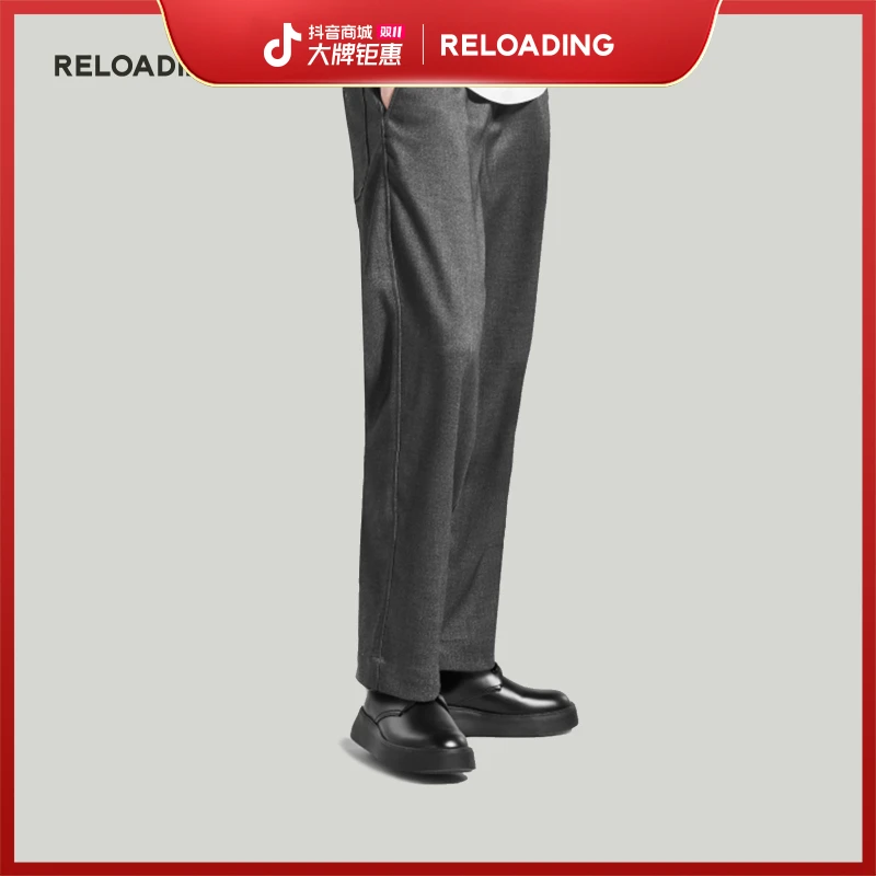 宽松版休闲裤长裤深棕XL（不支持更换颜色和尺码）