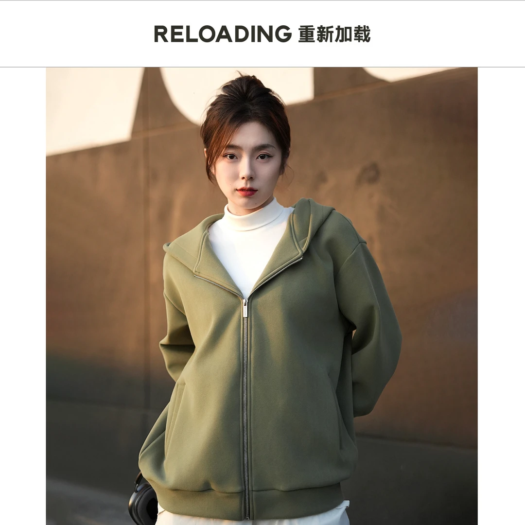 【秋款热销】重新加载双面绒软糯慕斯绒防风cleanfit外套高级感男装