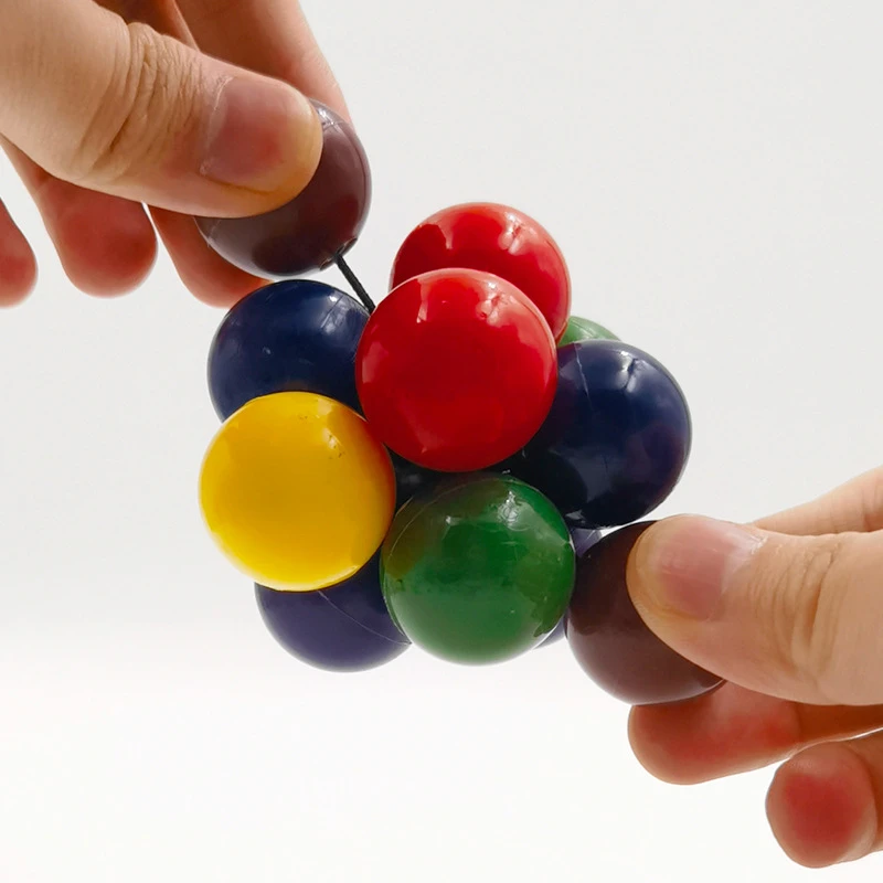 百变串珠解压原子球发泄减压分子球新奇特玩具办公室无聊手把件