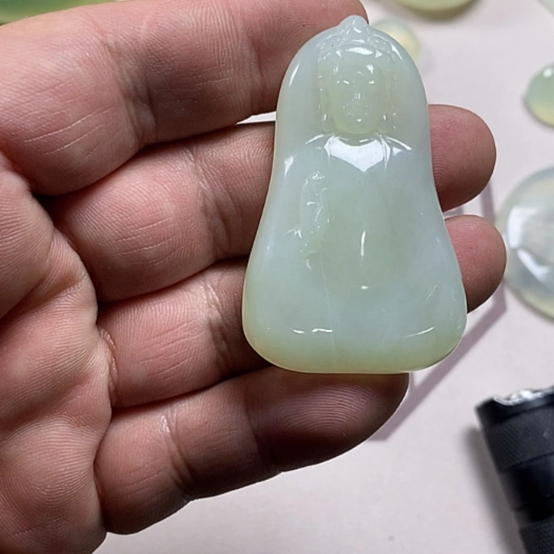 【闪购商品】岫玉吊坠合金