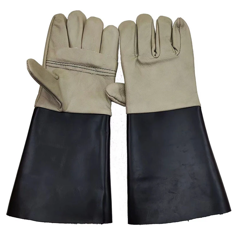 真皮电焊手套焊工焊接耐磨防烫隔热搬运劳保防护手套舒适防护使用