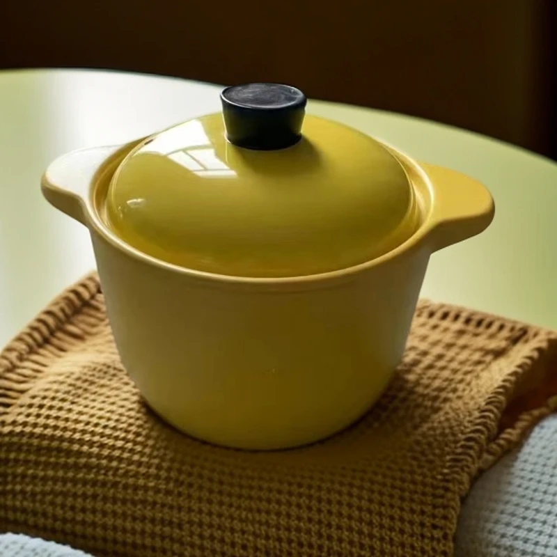 陶瓷锅韩式砂锅高颜值沙锅明火耐高温煮粥煲汤锅家用炖锅