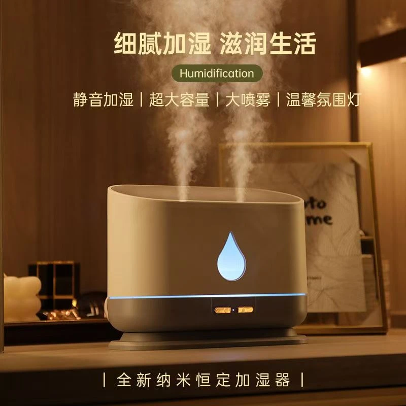 加湿器家用小型大喷雾大容量空调卧室内办公室桌面孕妇婴儿香薰机