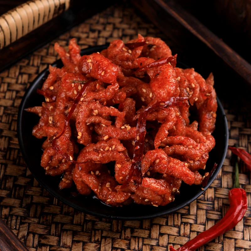 晓天非油炸 鲜拌火爆素鸡爪