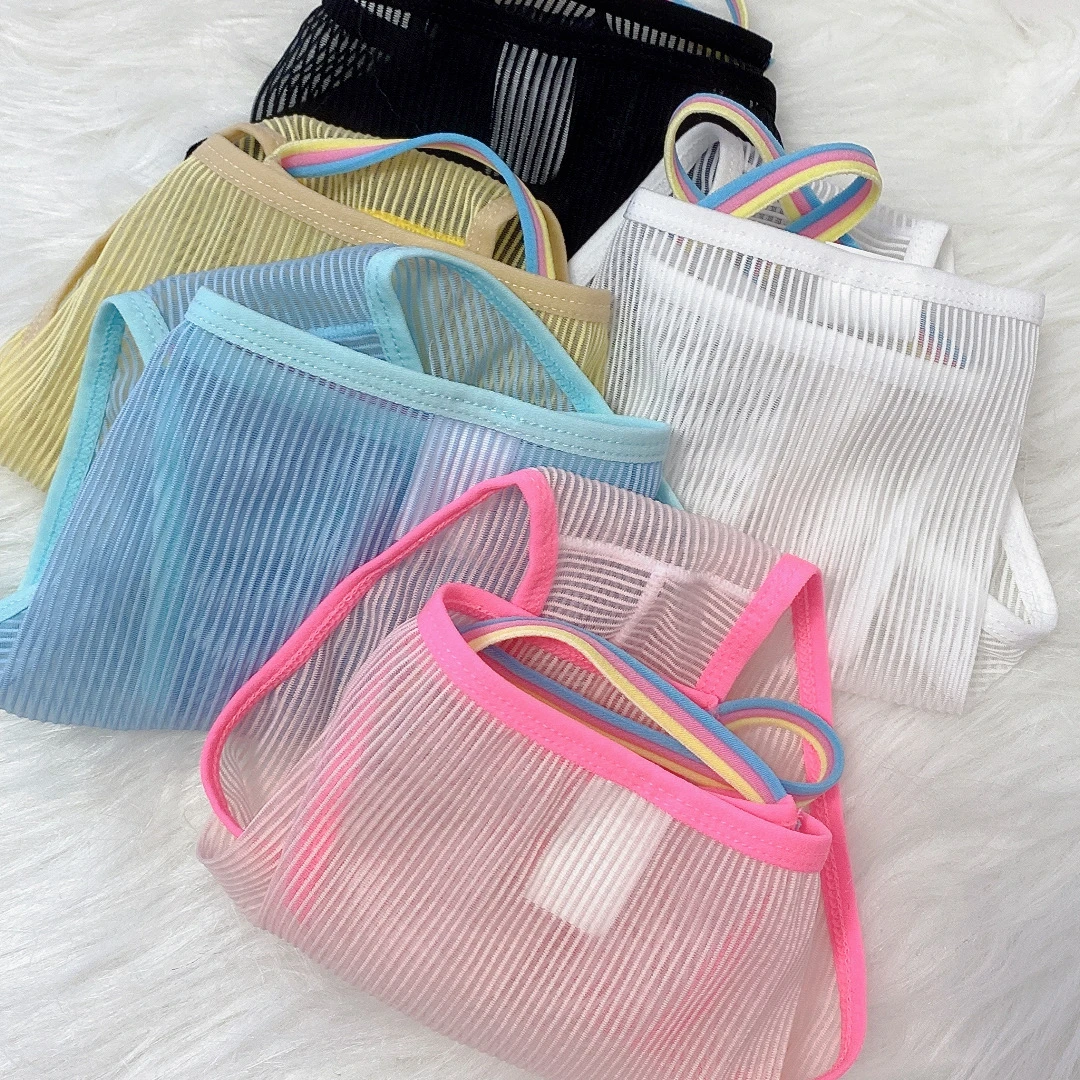 时尚洋气男士低腰三角内裤2条装