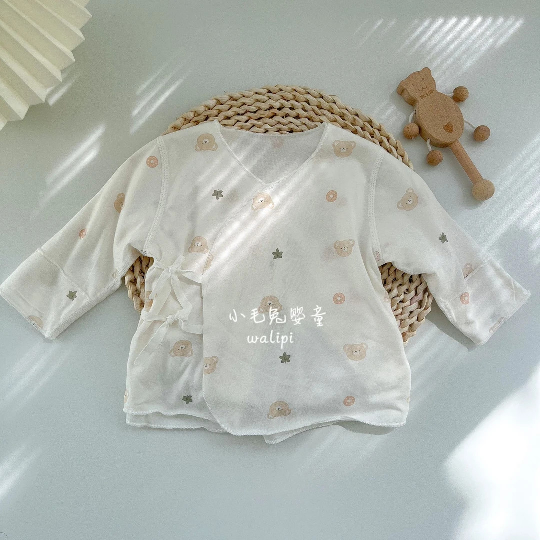 娃丽比福利款-新生儿半背衣 夏季薄款