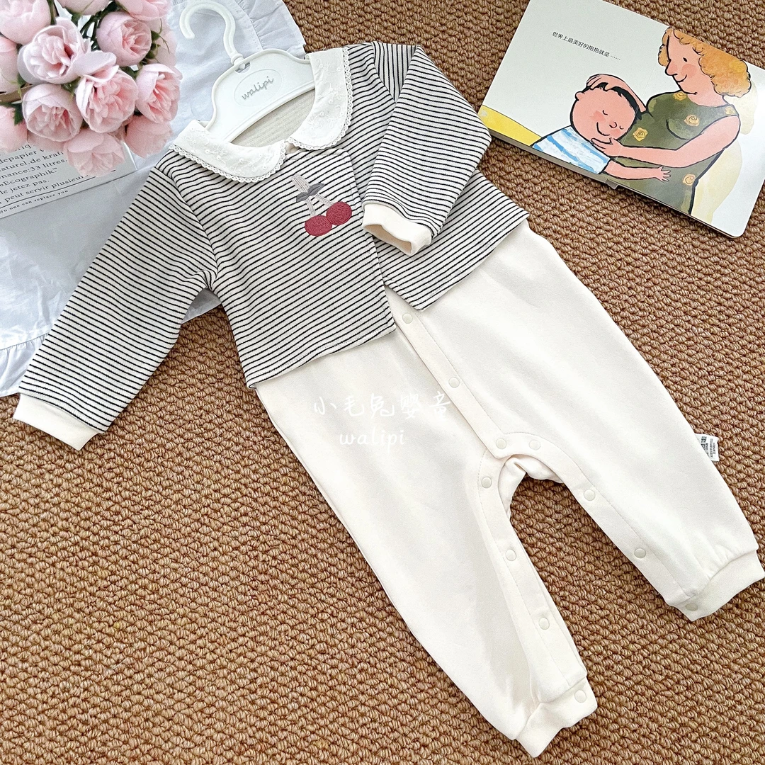 娃丽比24秋款外出服 春秋长袖连体哈衣