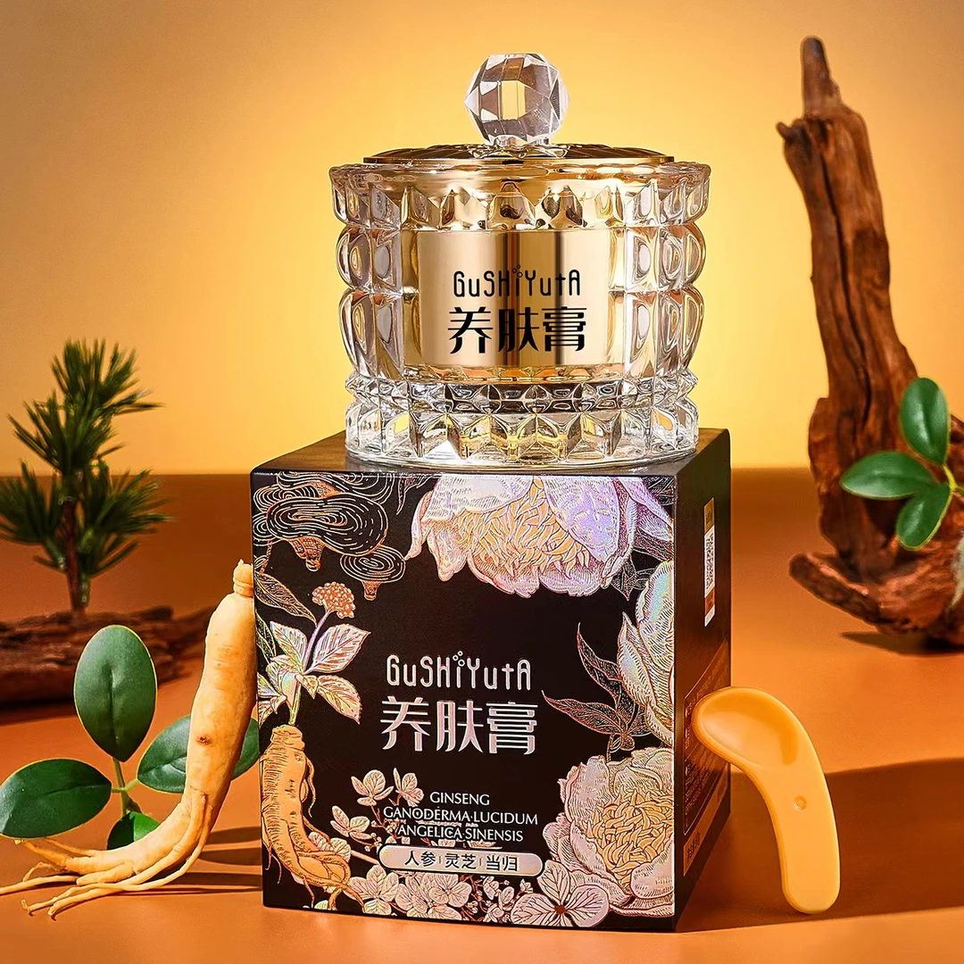 GuShiYuTa故事与她人参灵芝溶纹抗皱养肤膏