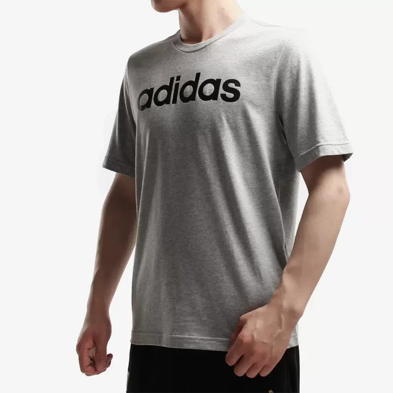 Adidas/阿迪达斯 男装运动服透气户外休闲圆领上衣短袖T恤 DU0409