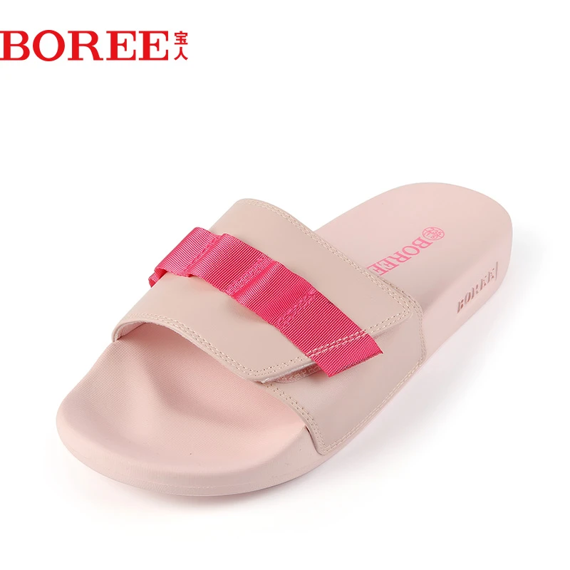 宝人拖鞋女夏季时尚外穿2024新款休闲舒适一字拖ins潮沙滩凉拖鞋