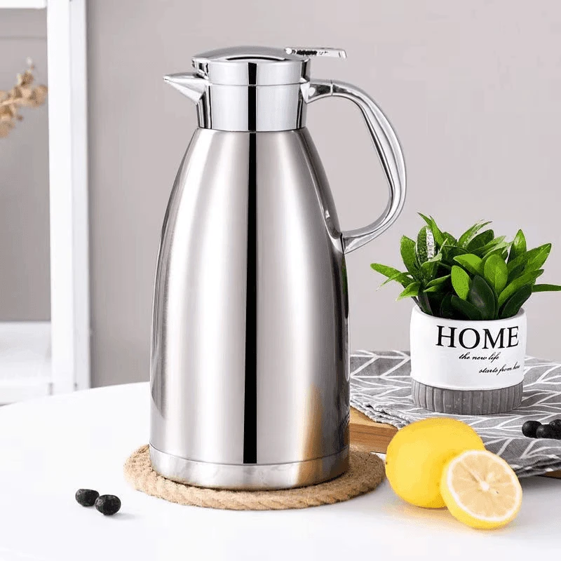 DE-保温水壶家用开热水瓶大容量罗马保温瓶暖壶鸭金属罐桶瓶