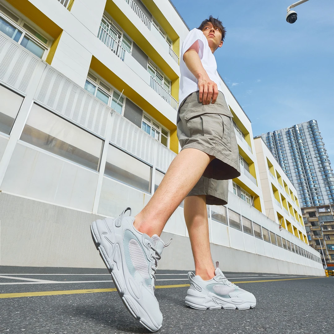 贵人鸟星海X-云霄鞋夏日新款运动软情侣透气休闲百搭休闲老爹鞋