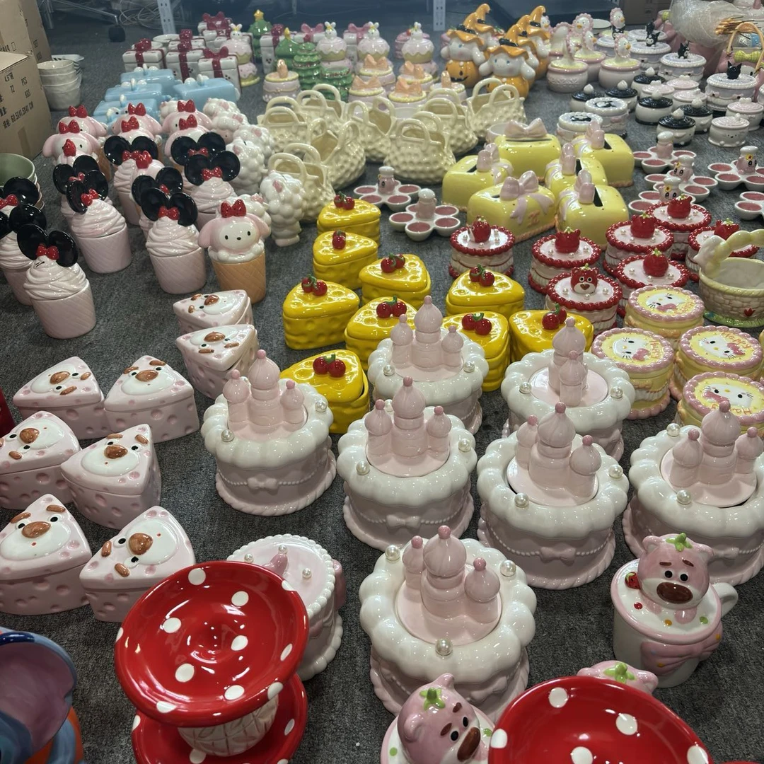 【直播专链】百货瓷器套装新疆包邮（有瑕疵，介意慎拍！）陶瓷工艺品