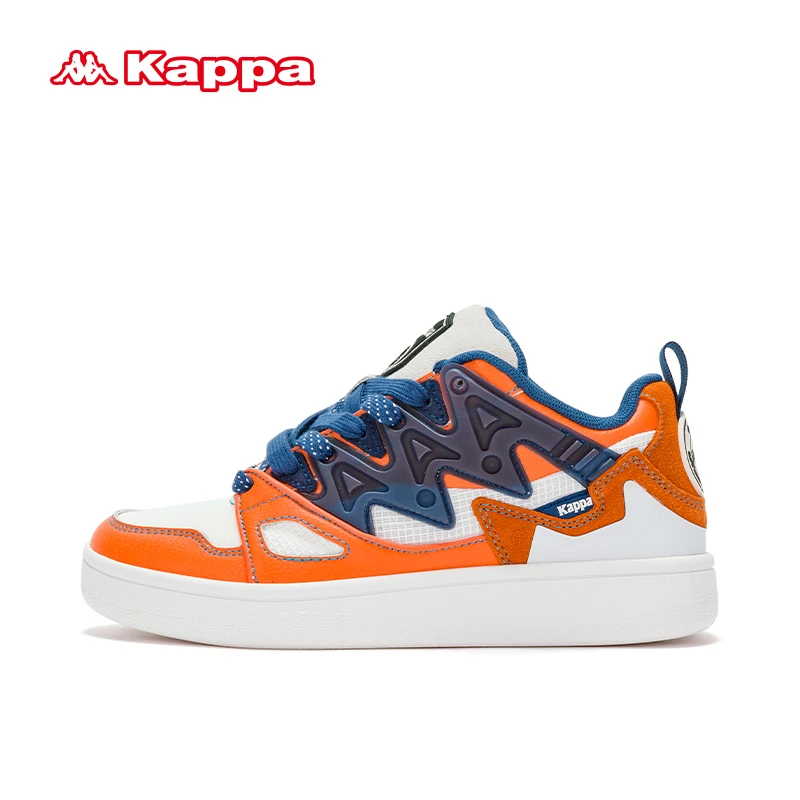 Kappa Q男鞋板鞋2024新款厚底帆布鞋子男女同款百搭休闲鞋