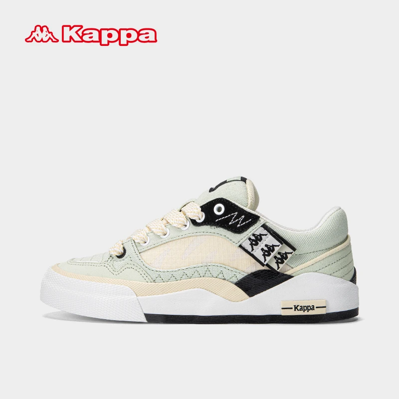 kappa Q男鞋帆布鞋2024夏季新款轻质网面透气休闲板鞋时尚百搭
