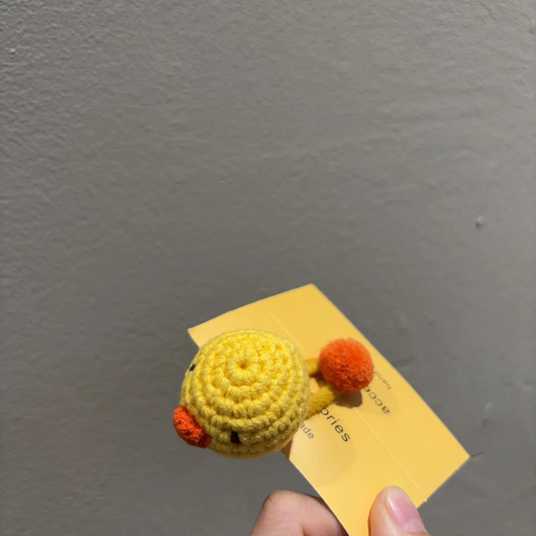 趣味小黄鸭发夹Y337