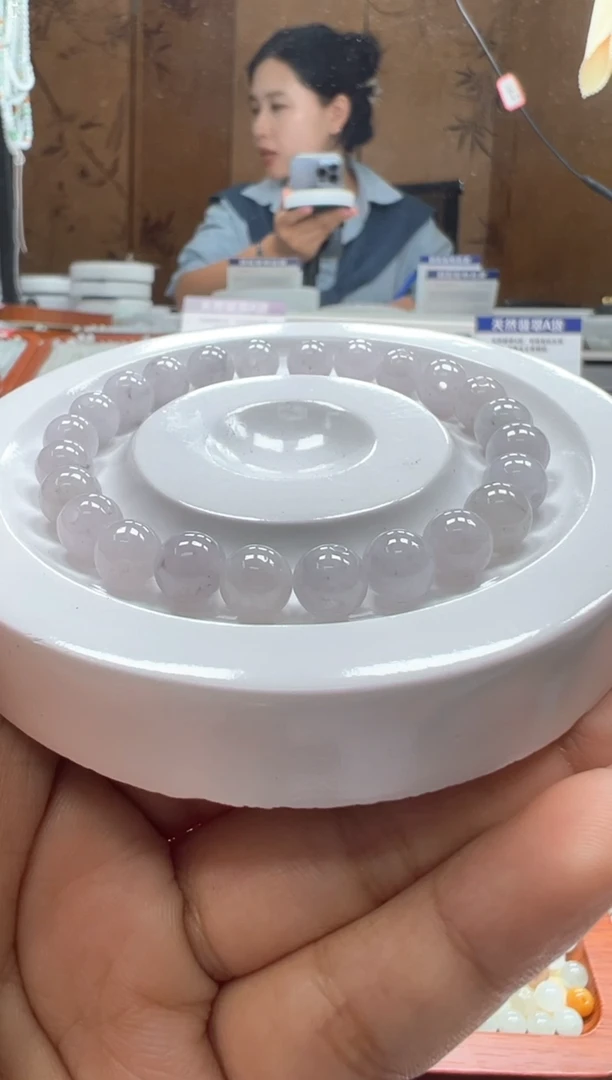 【闪购商品】翡翠手链未镶嵌珠子24颗卡7.8多样性发货