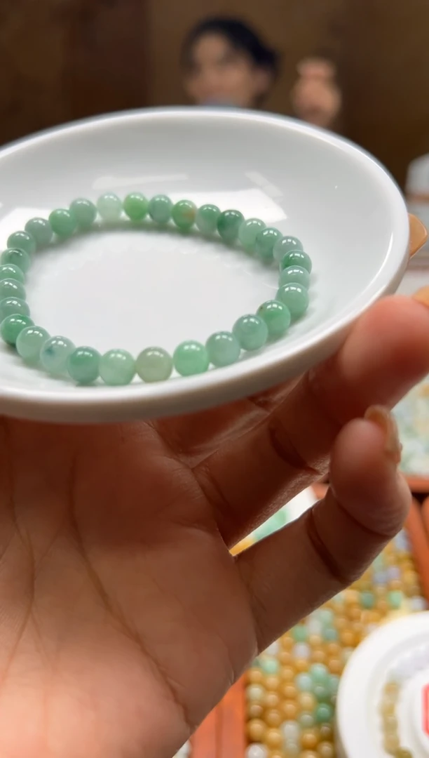 【闪购商品】翡翠手链未镶嵌珠子30颗卡6+多样性发货