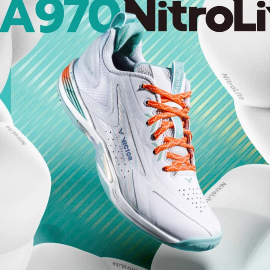 VICTOR/威克多李梓嘉战靴 A970ACE 羽毛球鞋减震防滑包裹性好