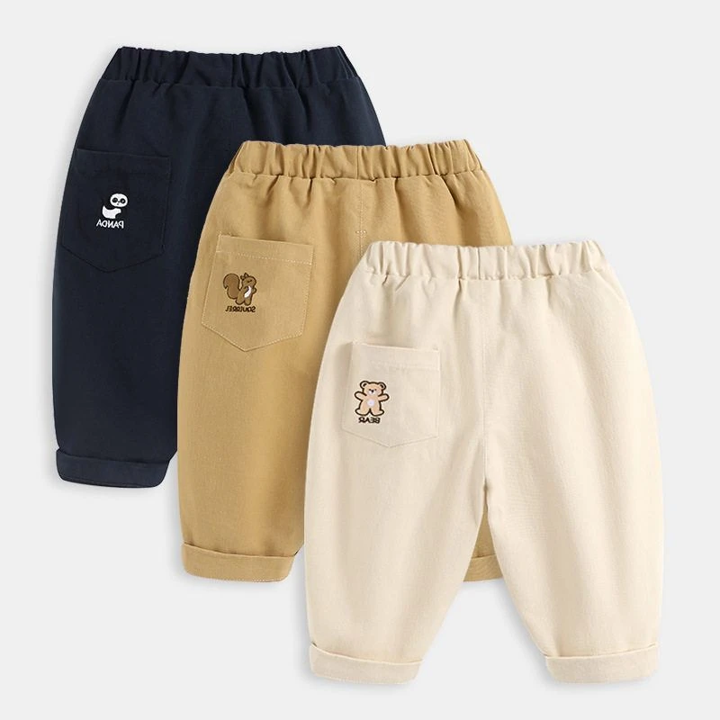 YikoYiko休闲裤裤子宝宝春秋长儿童婴儿春装2024小童秋装潮流新