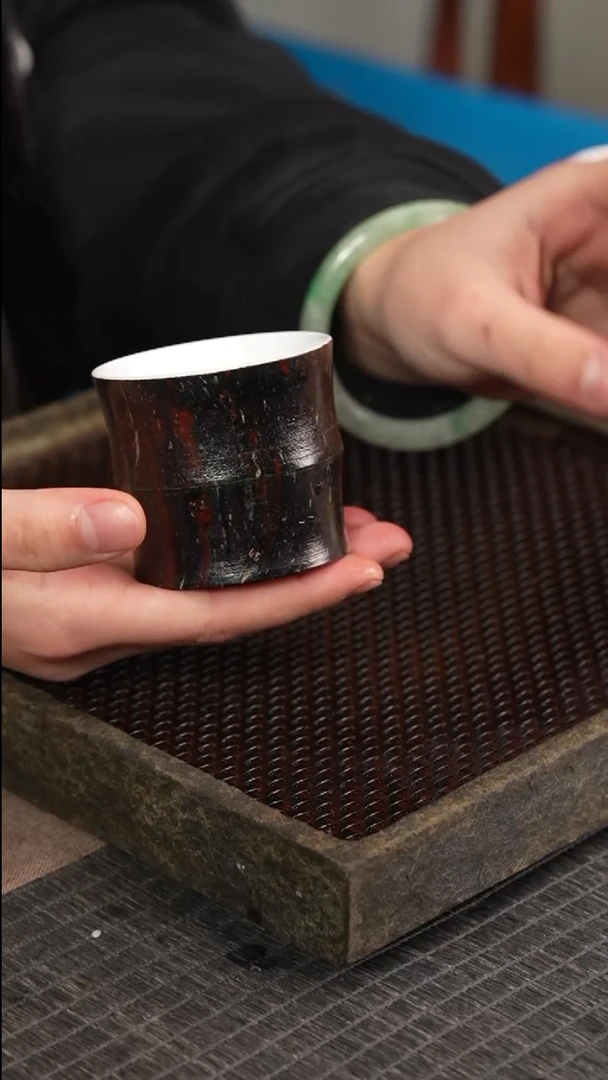 【闪购商品】紫砂茶壶大漆主人杯