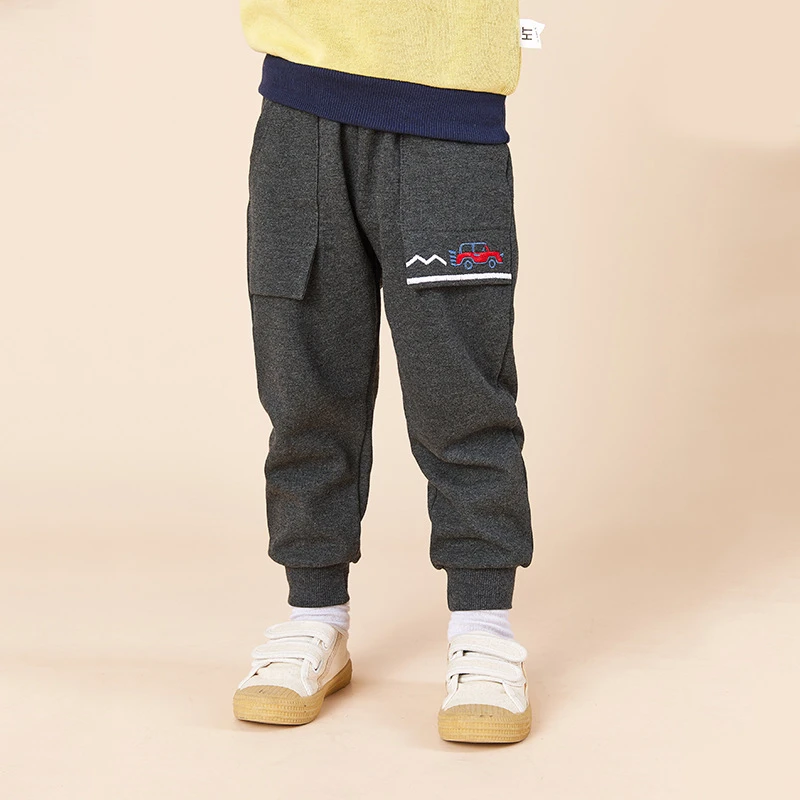 儿童春秋卫裤男运动裤长裤宝宝舒适男童裤子韩版休闲裤 213038