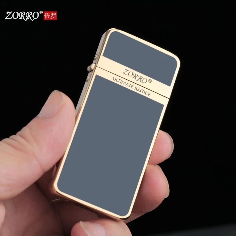 ZORRO佐罗煤油打火机古银创意唐草五面雕刻个性火机送男友礼物