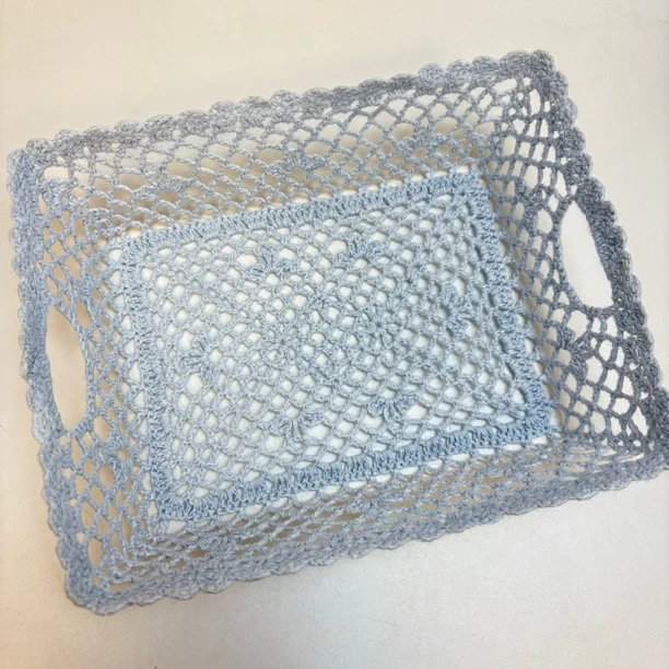 56105 钩针筐 23cm*28cm 一个