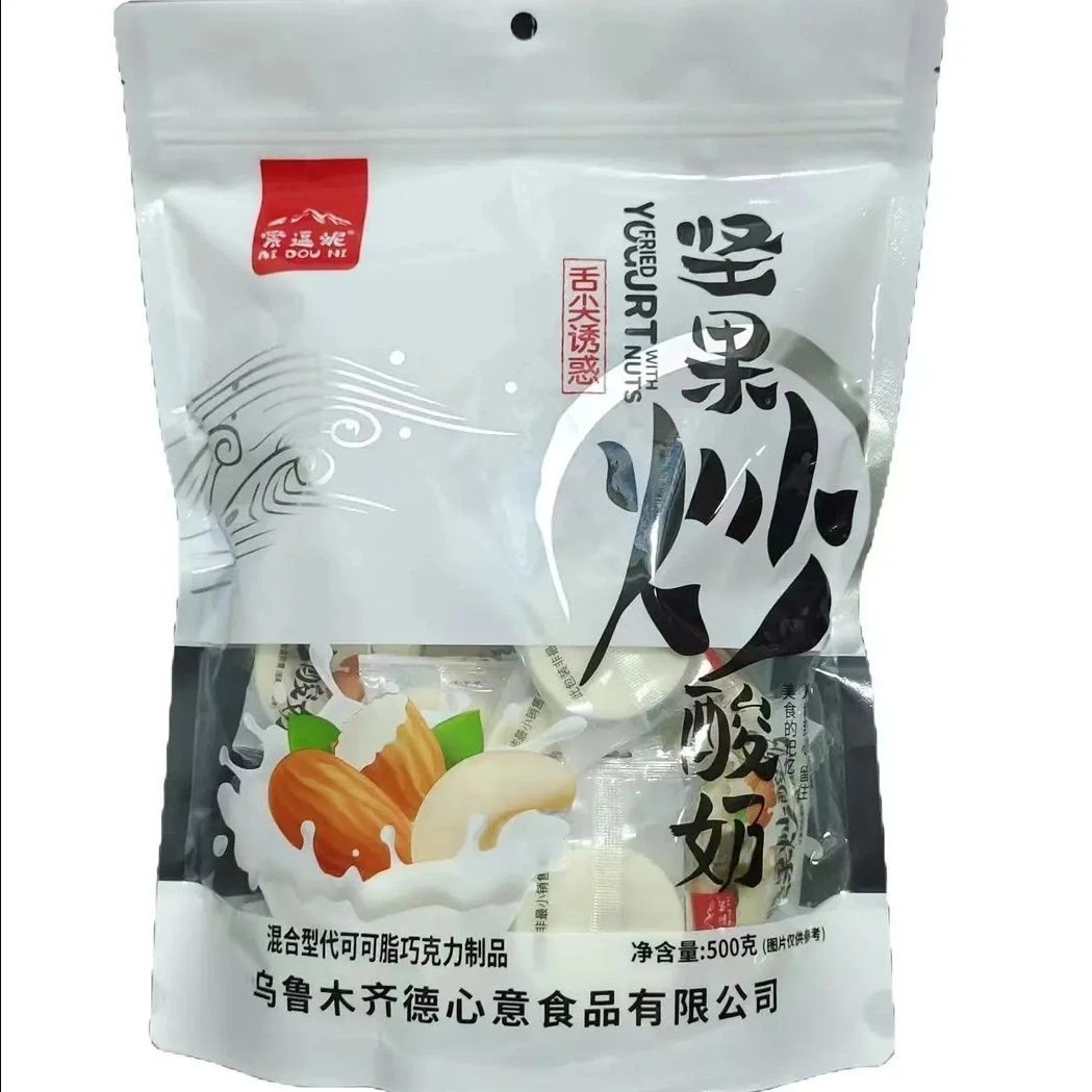 坚果炒酸奶爱逗妮酸奶片巴旦木腰果炒酸奶巧克力散装坚果独立包装