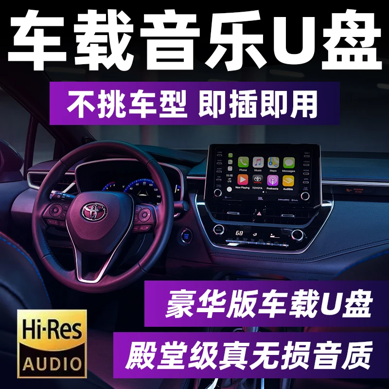 2025热歌车载音乐U盘免费更新换芯升级兼容所有车机