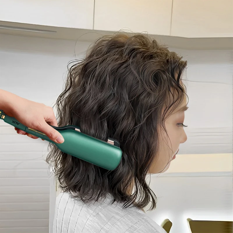 深U蛋卷头卷发棒32mm水波纹蛋蛋卷大卷宿舍懒人蓬松夹板神器持久