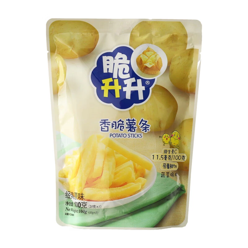 脆升升薯条原味100g