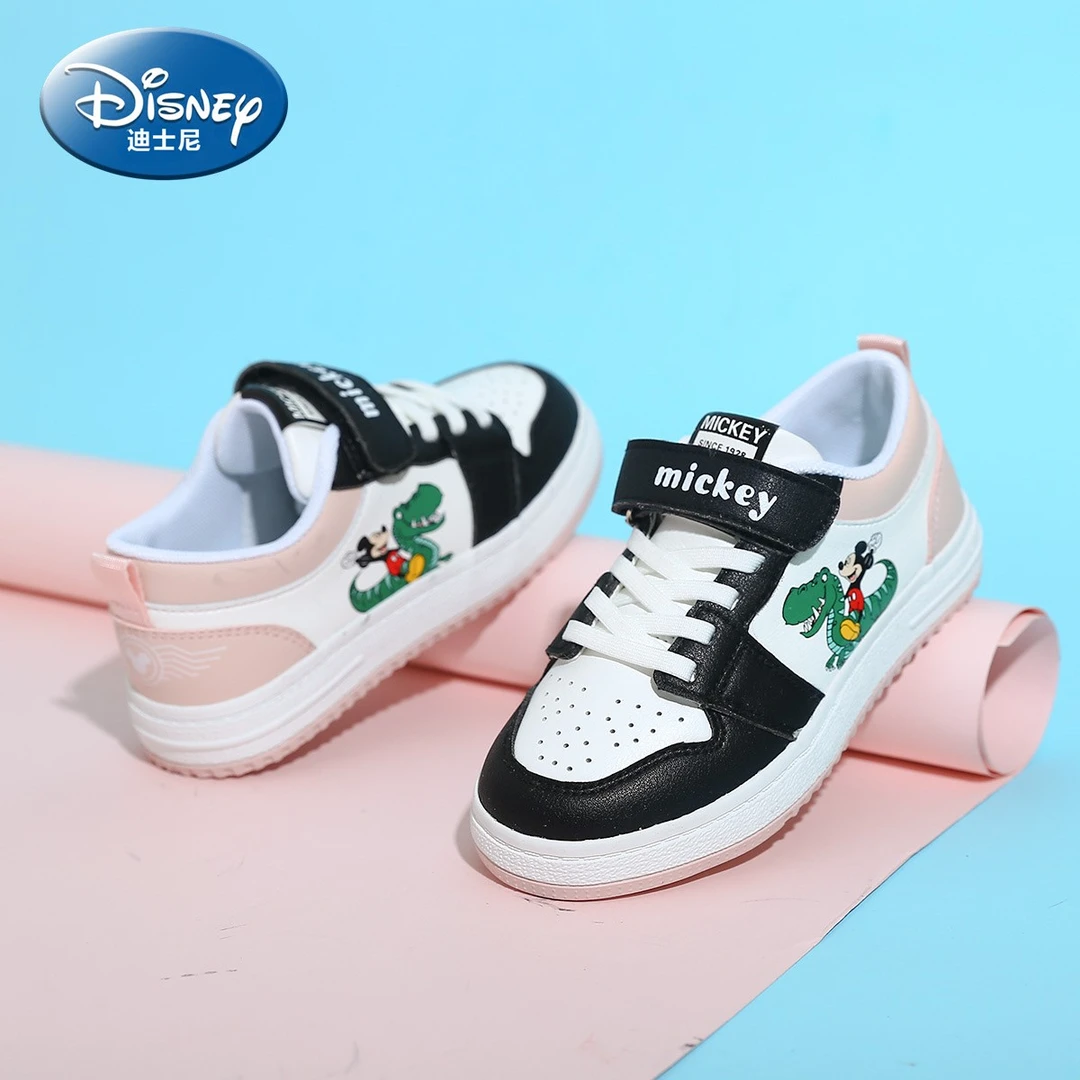 Disney/迪士尼儿童2023新款秋季女童潮鞋男童板鞋舒适休闲鞋百搭