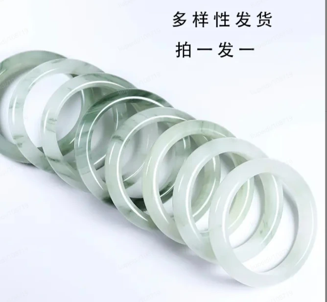 常规条金丝玉手镯，多样性发货，（拍一发一）