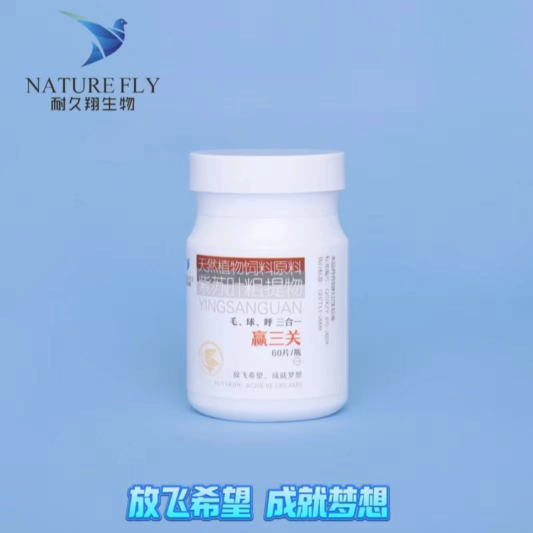 耐久翔【赢三关】60片毛滴虫 球虫 呼吸道三合一 探视必备鸽子用品