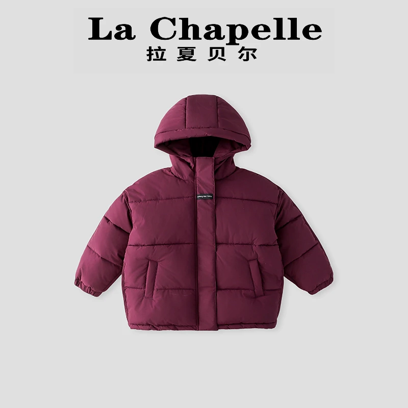 La Chapelle【拉夏贝尔】时尚女童秋冬季新款保暖棉外套LA1303