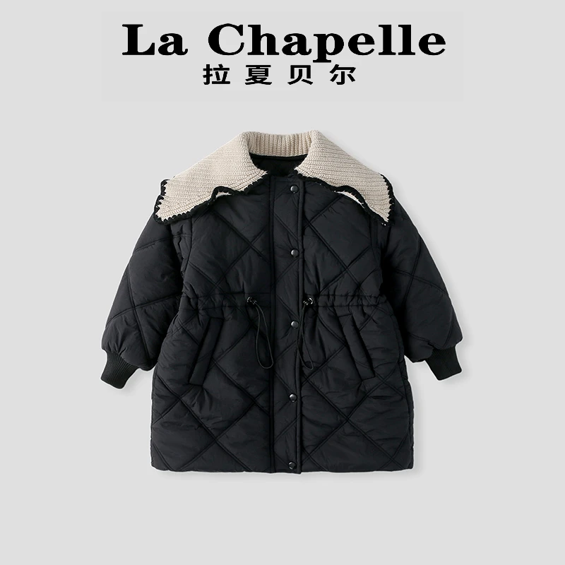 La Chapelle【拉夏贝尔】时尚女童秋冬季新款保暖棉服LA957