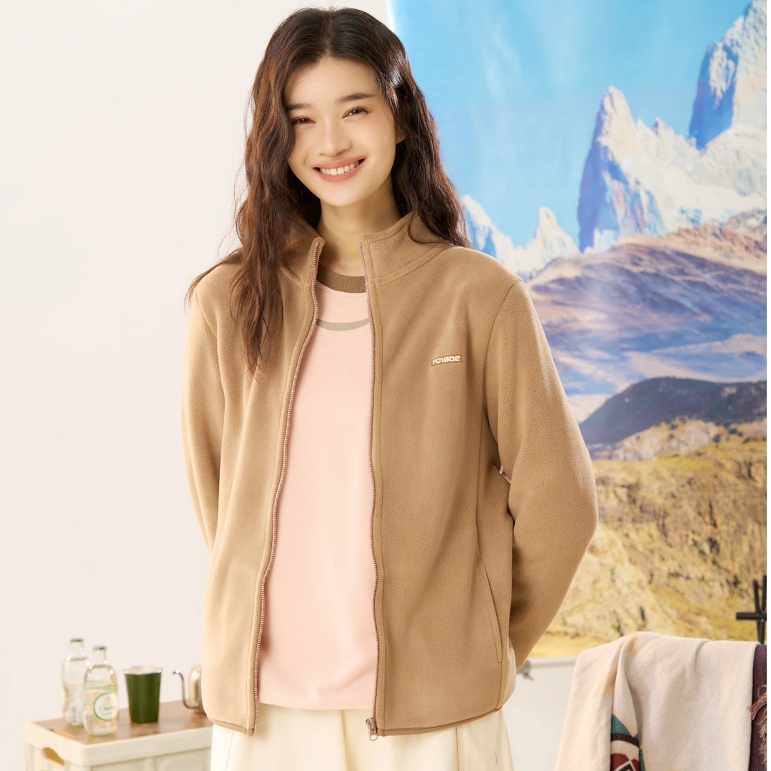【虾米家】秋冬女士摇粒绒保暖外套3302