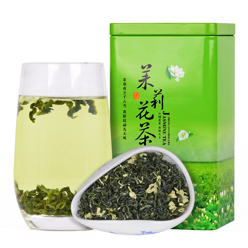 飘雪茉莉花茶250克/罐 五窨浓香型茶叶正宗广西横县花茶