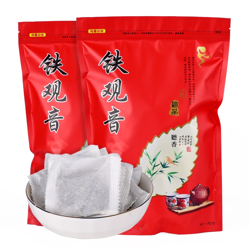 蓝翼安溪铁观音袋泡茶500g浓香型新茶秋茶安溪乌龙茶叶独立小包装