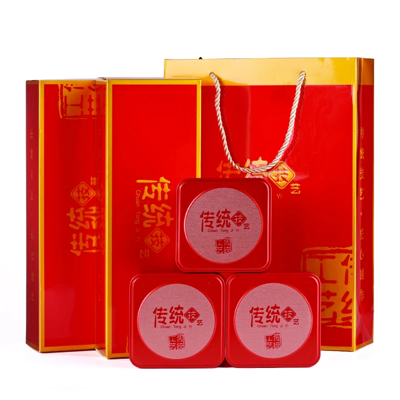 蓝翼金骏眉红茶84g250g/500g烟条铁罐礼盒装武夷山桐木关散装茶叶