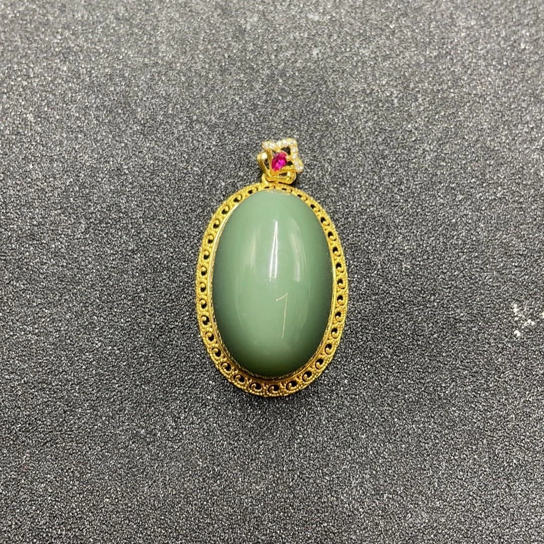 BY0828ESYN247 和田玉挂件