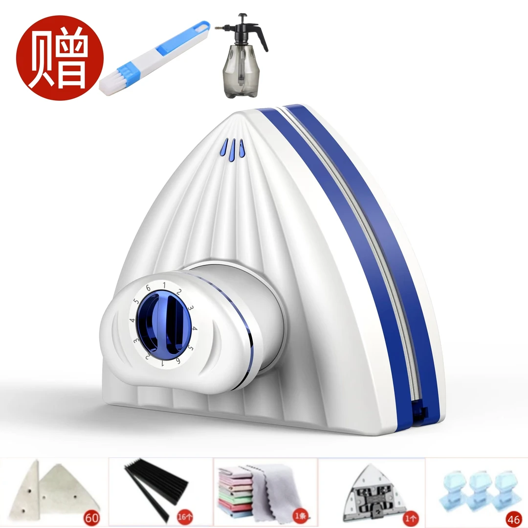 【免费试用】双面擦玻璃神器3-32mm单层双层薄玻璃擦窗器保洁通用