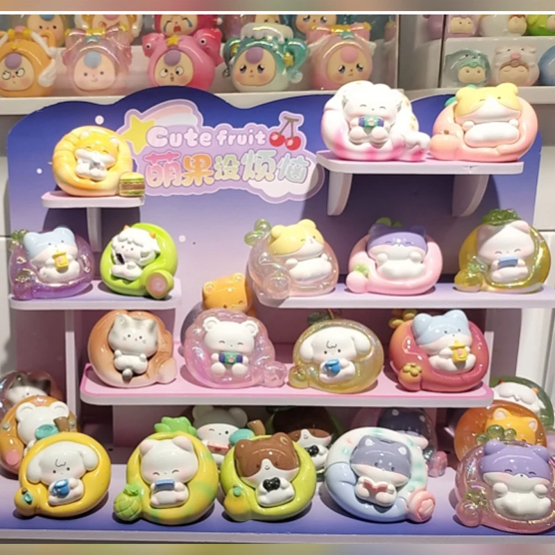 可爱萌果桌面公仔