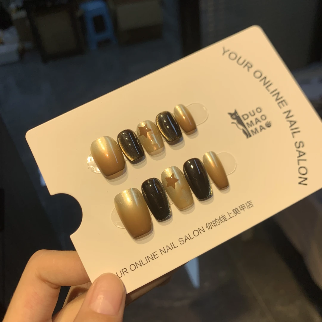 思绪 亿霖手工高端穿戴甲-Y0101