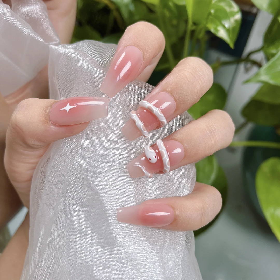 小蛇 亿霖手工高端穿戴甲