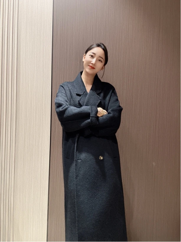 【新货新款】2024新款女装羊驼绒羊毛双面羊毛大衣