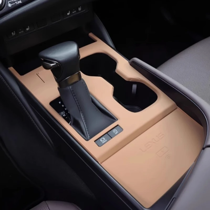 雷克萨斯ES200 260 ES300h中控排挡面板装饰贴内饰硅胶保护垫贴膜