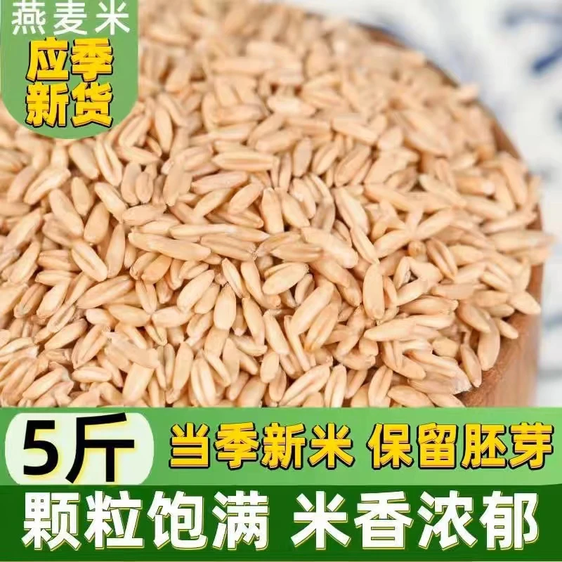 东北白城特产燕麦米5斤包邮新粮上市